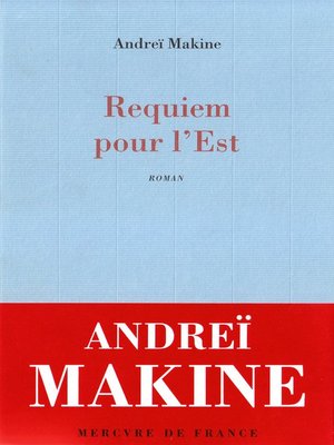 cover image of Requiem pour l'Est